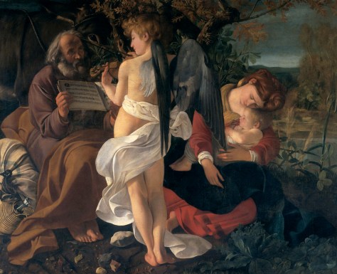 Caravaggio_Rest on the Flight into Egypt