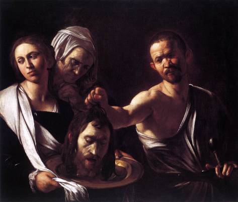 Caravaggio_Salome with the Head of John the Baptist